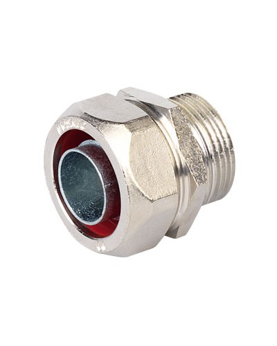 Муфта металлорукав-коробка DN 50,М50х1,5 наружная резьба DKC 6014-50A в Ростове-на-Дону Повороты, муфты, тройники Pintop.ru