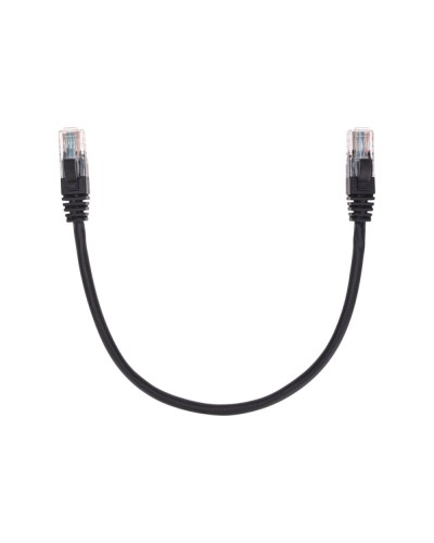 Патч-корд U/UTP, CAT 5e, RJ45-RJ45, 26AWG, LSZH, черный, 0,3м REXANT 02-0102-03 в Ростове-на-Дону Патчкорды (медные) Pintop.ru