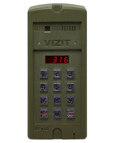 Блок вызова для совместной работы с БУД-302 Vizit БВД-316F в Ростове-на-Дону Блоки вызова многоабонентные Pintop.ru