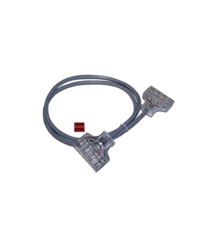 Патч-корд 110 тип - 110 тип, 1 пара, категория 6, 1.5 м, серый LANMASTER LAN-P4-P4-1.5/6 в Ростове-на-Дону Патч-корды и пигтейлы Pintop.ru