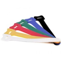 Хомут-липучка 180 мм, желтый (20 шт.уп) LANMASTER LAN-VCM180-YL