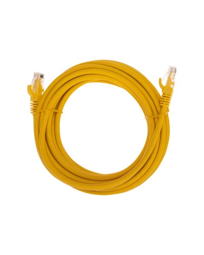 Патч-корд U/UTP, CAT 6, RJ45-RJ45, 26AWG, LSZH, желтый, 5м REXANT 02-0295-5 в Ростове-на-Дону Патчкорды (медные) Pintop.ru