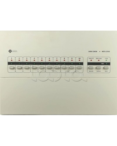 Блок связи на 10 каналов МЕТА 17555 в Ростове-на-Дону Система оповещения и трансляции Мета Pintop.ru