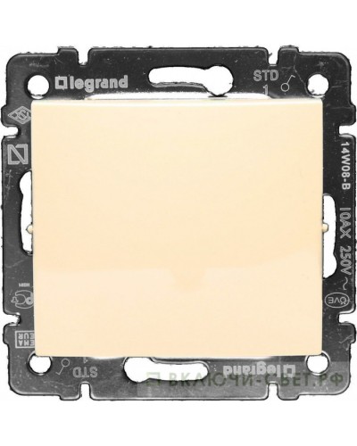 Переключатель на два направления Valena 10 AX 250 В слоновая кость Legrand 774306 в Ростове-на-Дону Аксессуары для кабель-канала Pintop.ru