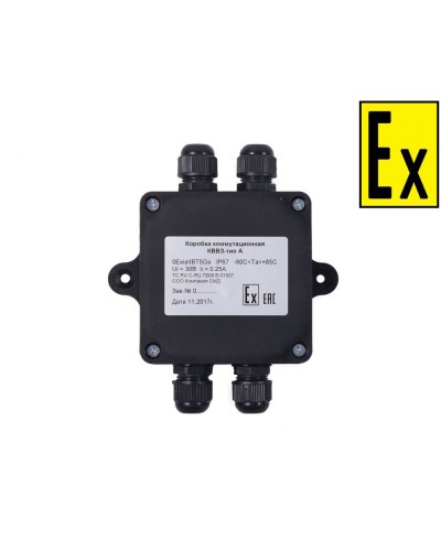 Коробка Эрвист КВМК Exi - П 101004 в Ростове-на-Дону Комутационные взрывозащищенные коробки Pintop.ru