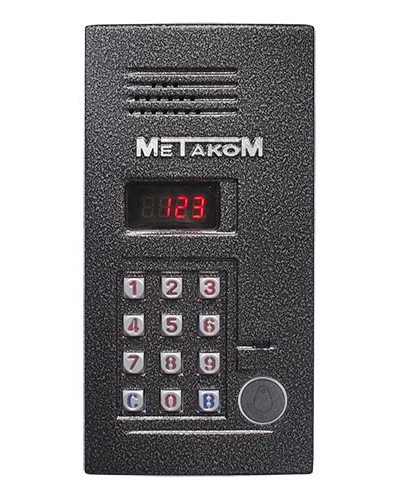 Блок вызова домофона Метаком MK2012-RFEV в Ростове-на-Дону Блоки вызова многоабонентные Pintop.ru