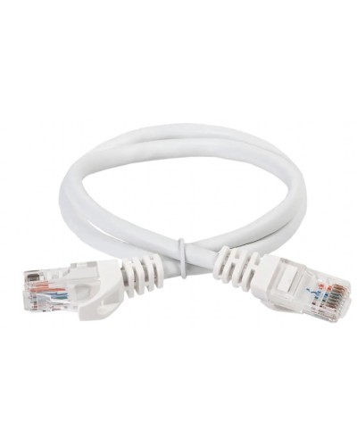 ITK Коммутационный шнур (патч-корд) кат.5Е UTP 5м белый (PC08-C5EU-5M) в Ростове-на-Дону Патч-корды и пигтейлы Pintop.ru