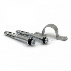 Комплекты для крепления ОКЛ с использованием дюбеля Молли М4х54 и скобы СМД 21-22 (100 шт) Промрукав