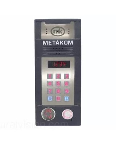 Многоабонентый антивандальный блок вызова со встроенной видеокамерой Метаком MК2018-RFMFV в Ростове-на-Дону Блоки вызова многоабонентные Pintop.ru
