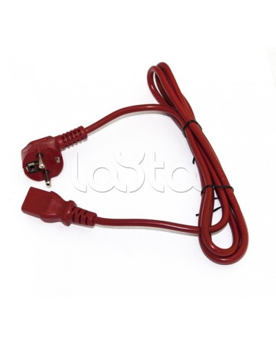 Кабель питания компьютера Hyperline PWC-IEC13-SHM-1.8-RD в Ростове-на-Дону Патч-корды и пигтейлы Pintop.ru