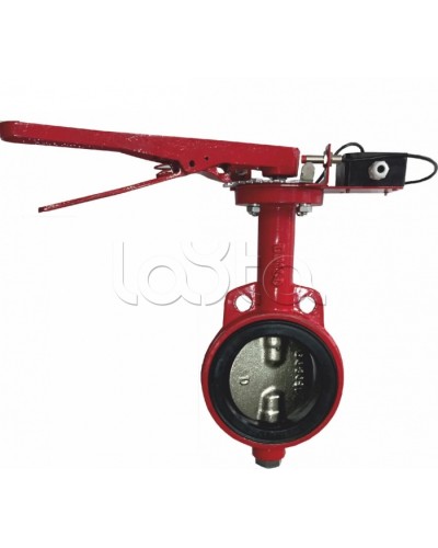 Затвордисковый с ручным приводом с контролем положения УКПЗА Спецавтоматика 3т 150/1,6(Р)-Ф.У3.1-АМК-150v2 в Ростове-на-Дону Затворы дисковые Pintop.ru