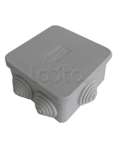 Коробка распределительная о/п 70х70х40, 6 вых Экопласт 44056 в Ростове-на-Дону Распределительные коробки Pintop.ru