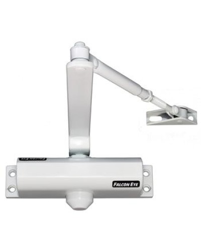 Доводчик дверной Falcon Eye FE-B4W (белый) в Ростове-на-Дону Доводчики Pintop.ru