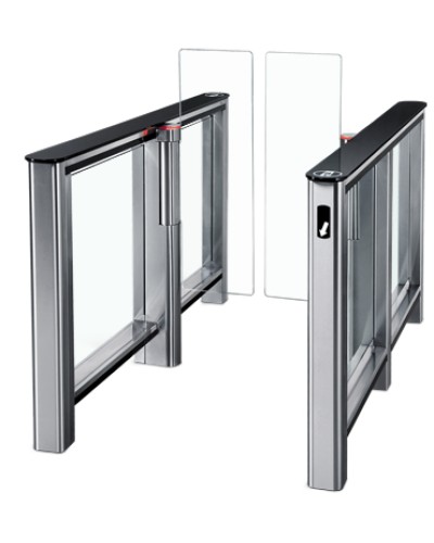 Турникет PERCo-ST-01 с крышками из закал. стекла со створками Створки шириной 300 мм в Ростове-на-Дону Турникеты Pintop.ru