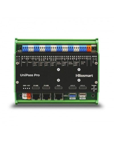 Контроллер управления доступом в бесконтактных СКУД и системах учета рабочего времени по венам ладони и RFID-картамBioSmart UniPass Pro в Ростове-на-Дону Контроллеры Pintop.ru