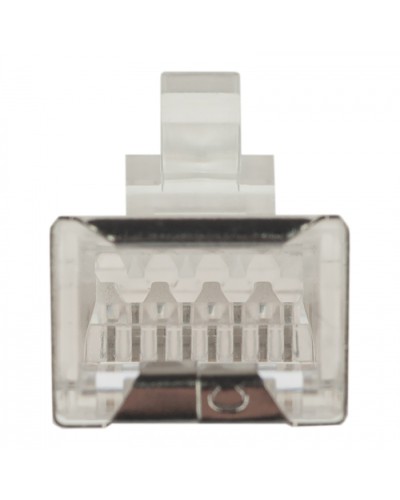 Коннектор (вилка) FTP кат.6 8P8C универсальная, 15U, 3 зубца, упак 100 шт Datarex DR-3005 в Ростове-на-Дону Коннекторы Pintop.ru