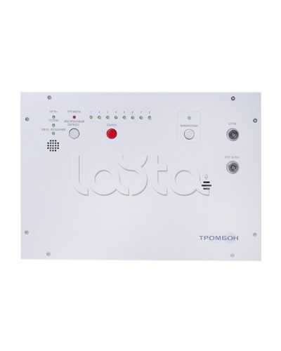 Блок оповещения Тромбон IP-БО8 в Ростове-на-Дону Системы оповещения и управления эвакуацией Pintop.ru