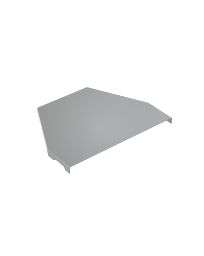 Крышка переходника центрального 100-150 мм КМ-Профиль (KPD100-150-C) в Ростове-на-Дону Аксессуары для лотков Pintop.ru