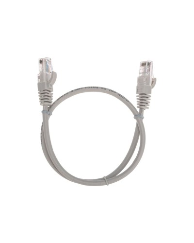 Патч-корд U/UTP, CAT 5e, RJ45-RJ45, 26AWG, LSZH, серый, 0,5м REXANT 02-0100-05 в Ростове-на-Дону Патчкорды (медные) Pintop.ru