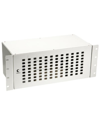 Бокс оптический 19, 4U на 96 SC/2xLC портов Cabeus FO-19-96SC в Ростове-на-Дону Кросс оптический Pintop.ru