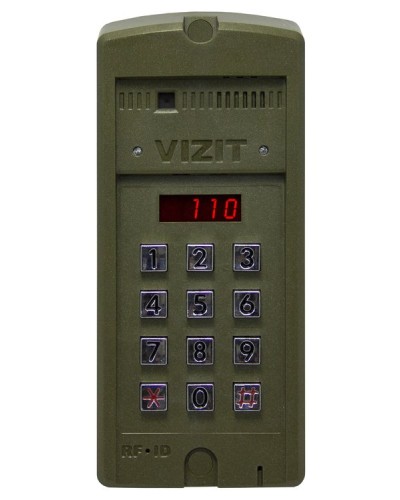 Блок вызова до 100 абонентов Vizit БВД-SM110FCP в Ростове-на-Дону Блоки вызова многоабонентные Pintop.ru