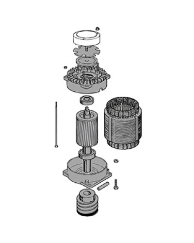 Электродвигатель C-BYT Came 119RIC042 в Ростове-на-Дону Запчасти для шлагбаумов и автоматики Pintop.ru