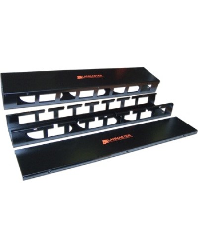 Органайзер кабельный 19 с крышкой, 2U LANMASTER (LAN-ORG/CV-2U) в Ростове-на-Дону Кабельные органайзеры Pintop.ru
