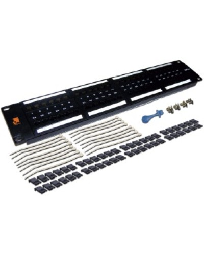 Патч-панель 48 портов, UTP, кат.5E, 2U LANMASTER LAN-PPL48U5E в Ростове-на-Дону Патч панель Pintop.ru