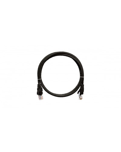 Шнур коммутационный 2хRJ45/8P8C, U/UTP, 4 пары, Кат.5е, PVC, черный (0,3м) NIKOMAX NMC-PC4UD55B-003-BK в Ростове-на-Дону Патчкорды (медные) Pintop.ru