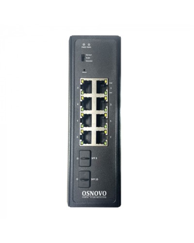 OSNOVO SW-80802-IM(port 90W,360W) Промышленный Web-управляемый PoE коммутатор в Ростове-на-Дону Коммутаторы Pintop.ru