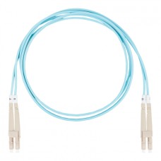 Шнур оптический коммутационный (патч-корд), LC-LC, дуплекс (duplex) OM3, нг(А)-HF, бирюзовый, 5,0 м Datarex DR-220065