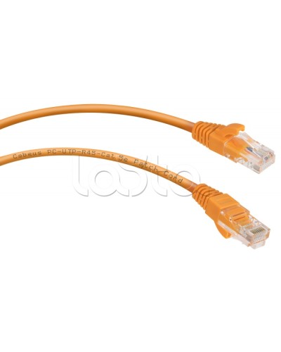 Патч-корд UTP, категория 5e, 0.15 м, неэкранированный, оранжевый Cabeus PC-UTP-RJ45-Cat.5e-0.15m-OR в Ростове-на-Дону Патчкорды (медные) Pintop.ru