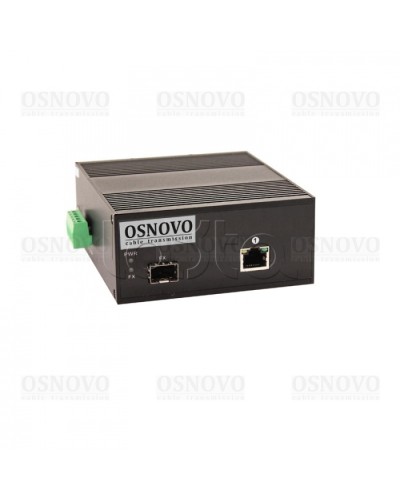 Медиаконвертер Gigabit Ethernet с поддержкой PoE OSNOVO OMC-1000-11HX/I в Ростове-на-Дону Медиаконвертеры Pintop.ru