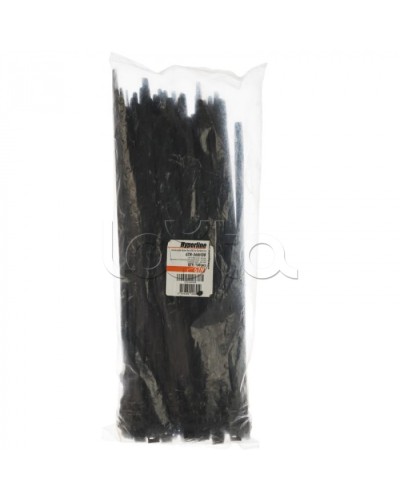 Хомут-стяжка нейлоновый, неоткрывающийся, погодостойкий 360x8.6 мм Hyperline GTN-360HDB (100 шт/уп) в Ростове-на-Дону Стяжки-хомуты Pintop.ru