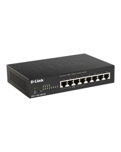 Коммутатор D-Link DGS-1100-08PLV2/A1A в Ростове-на-Дону Коммутаторы Pintop.ru