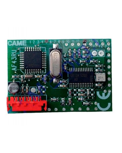 Плата радиоприемника встраиваемая Came 001AF43RU в Ростове-на-Дону Устройства радиоуправления для шлагбаумов и автоматики Pintop.ru