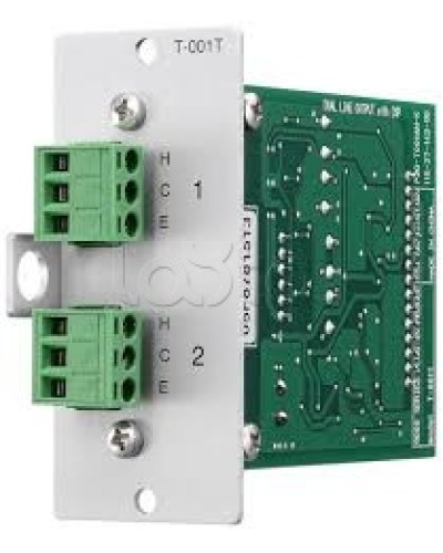 Модуль выходной 2-mic/line с DSP-процессором TOA T-001T в Ростове-на-Дону Системы оповещения и трансляции TOA Pintop.ru