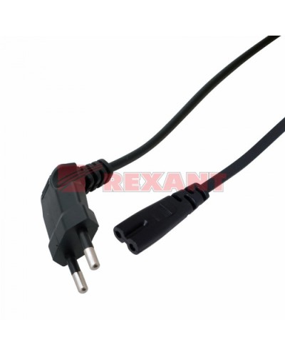 Шнур сетевой (угловая вилка) 2x0.75мм² 1.5М (10шт/уп) REXANT 11-1104 в Ростове-на-Дону Патч-корды и пигтейлы Pintop.ru