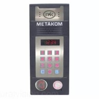Многоабонентый антивандальный блок вызова со встроенной видеокамерой Метаком MК2018-RFMFV