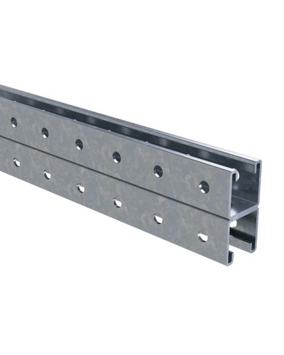 Профиль С-образный двойной 41х41, L6000, толщ.2,5 мм, горячеоцинкованный DKC BPD4160HDZ в Ростове-на-Дону Аксессуары для кабель-канала Pintop.ru