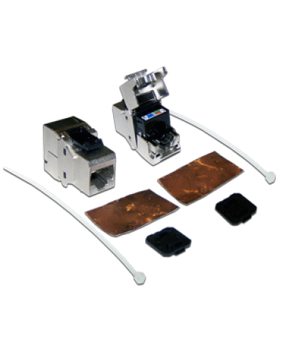 Модуль Keystone, RJ45, кат.6A, STP, 180 градусов LANMASTER LAN-OK45S6A/180 в Ростове-на-Дону Коннекторы Pintop.ru