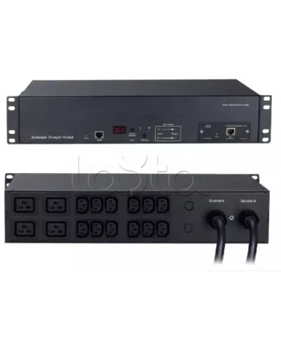 Блок распределения питания Hyperline ATS-R-228H1622-Intelligent в Ростове-на-Дону Блоки розеток Pintop.ru