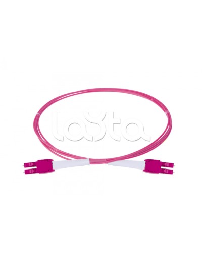 Оптический шнур HD, OM4, 2×50/125, дуплекс LC - дуплекс LC, UNIBOOT PUSH-PULL, 10 м Eurolan (41B-40-LC-LC-10) в Ростове-на-Дону Патч-корды и пигтейлы Pintop.ru