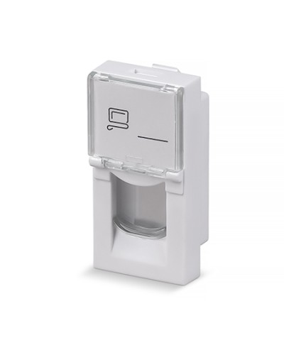 Вставка 45x22,5 (Mosaic) для 1 модуля формата Keystone Jack Cabeus (FP-L-22,5-1M) в Ростове-на-Дону Модули Keystone Pintop.ru