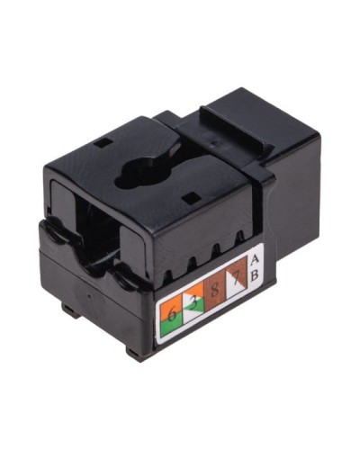 Модуль Keystone Jack RJ-45(8P8C), UTP неэкранированный, CAT 6, тип 90 градусов, черный REXANT PRO 02-0255 в Ростове-на-Дону Модули Keystone Pintop.ru
