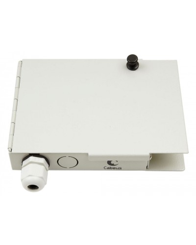 Бокс оптический настенный 19 на 4 ST/FC порта Cabeus JJT-4-ST в Ростове-на-Дону Кросс оптический Pintop.ru