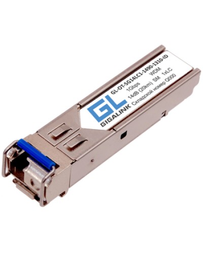 Модуль SFP Gigalink GL-OT-SG14LC2-1310-1310-I в Ростове-на-Дону Модули SFP/XFP/GBIC Pintop.ru