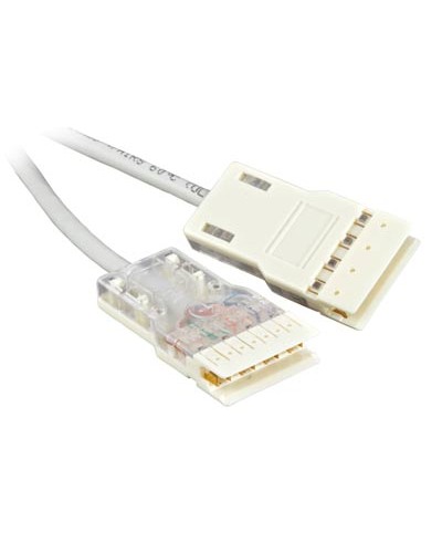 Патч-корд 110 тип-110 тип, 4 пары, Cat.5e, LSZH, 1 м серый Hyperline PC-110-110-4P-C5e-1M-LSZH-GY в Ростове-на-Дону Патч-корды и пигтейлы Pintop.ru