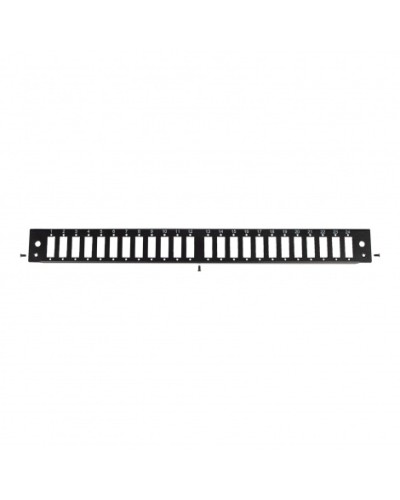 Панель лицевая для выдвижной оптич. полки, 24 SC Duplex/24 LC Quadra, черный Datarex DR-546145 в Ростове-на-Дону Патч-панели Pintop.ru
