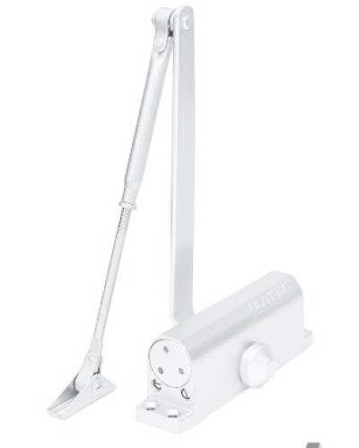 Доводчик NOTEDO DC-090-НО EN4 с ФОП (белый) в Ростове-на-Дону Доводчики Pintop.ru